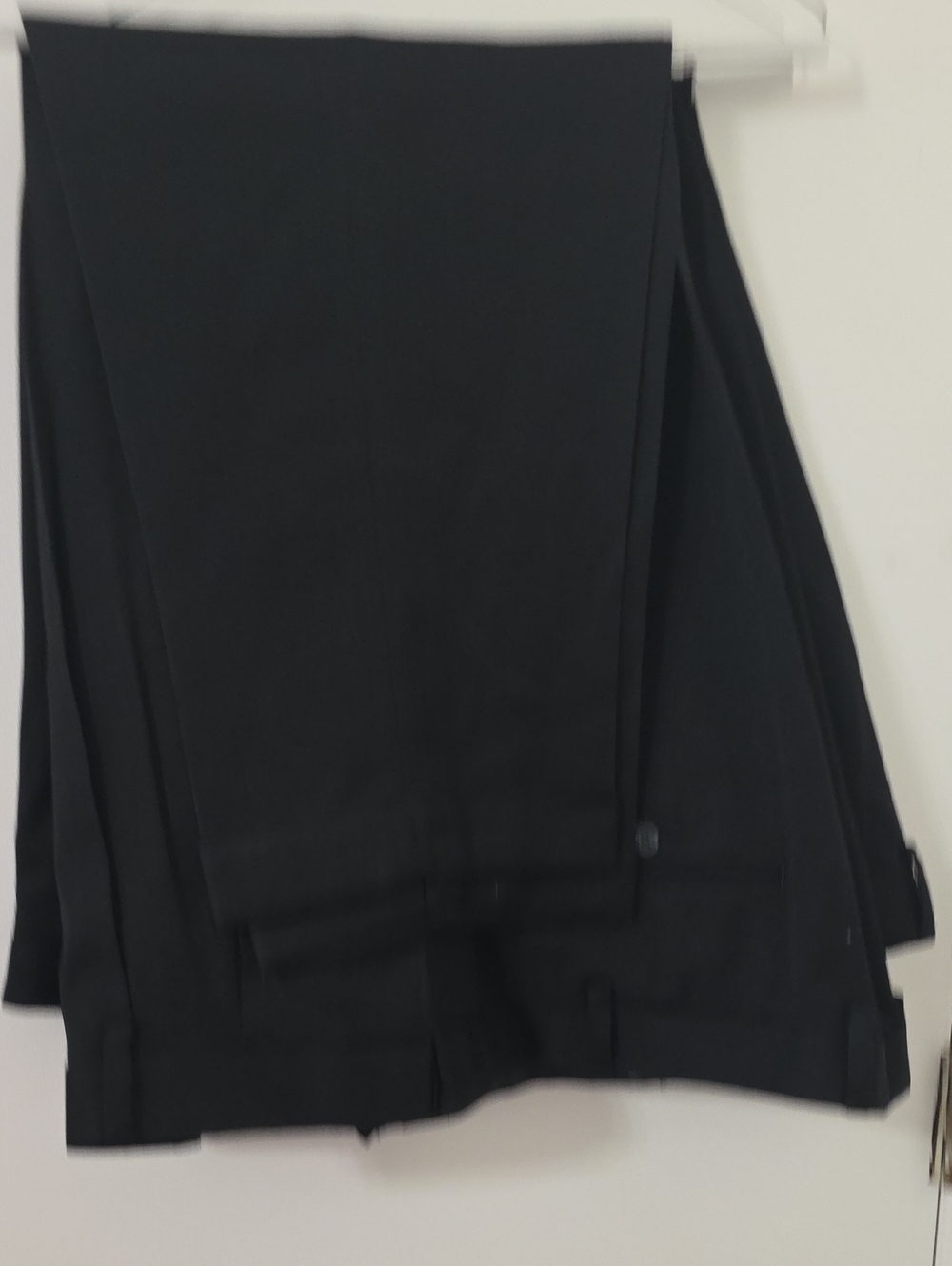 2 Pair Classic Black Dress Pants Gs 50x28 Perfect Fit